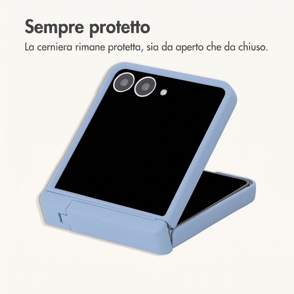 imoshion Color Backcover con supporto Samsung Galaxy Z Flip 8 - Azzurro