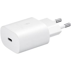 Samsung Adattatore Originale Fast Charging Caricatore USB-C in Confezione Originale - 65 Watt - Bianco