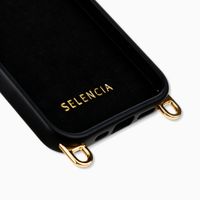 Selencia Cover posteriore Rivièra con MagSafe con ganci rimovibili Apple iPhone 14 / 13 - Velvet Black