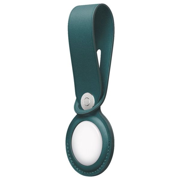 Apple Laccetto in pelle Apple AirTag - Forest Green