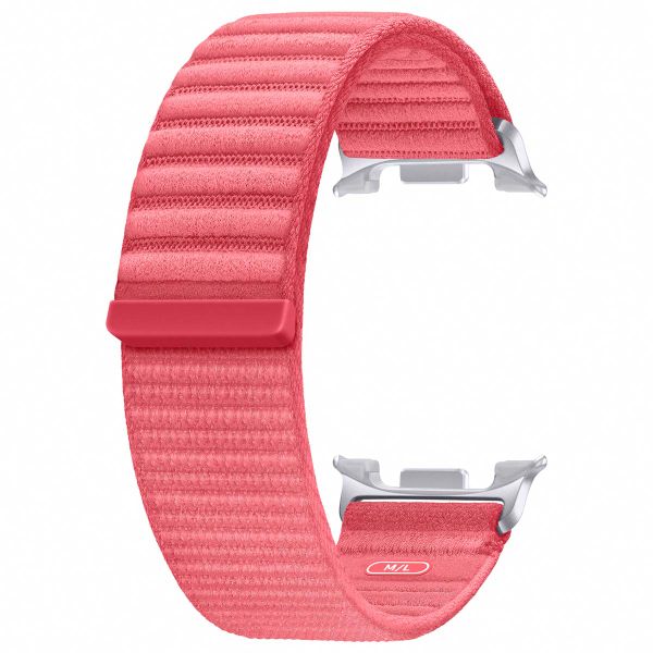 Samsung Cinturino in tessuto originale Samsung Galaxy Watch 8 (40/44mm) / Classic (46mm) - M/L - Rosso