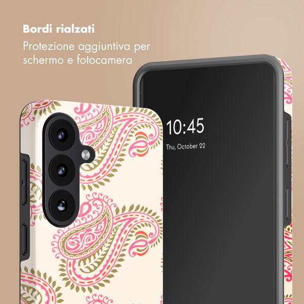 Selencia Cover posteriore Vivid con MagSafe Samsung Galaxy S26 - Paisley Blush