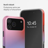 Selencia Cover Posteriore Vivid Apple iPhone 17 Pro - Gradient Soft Blush