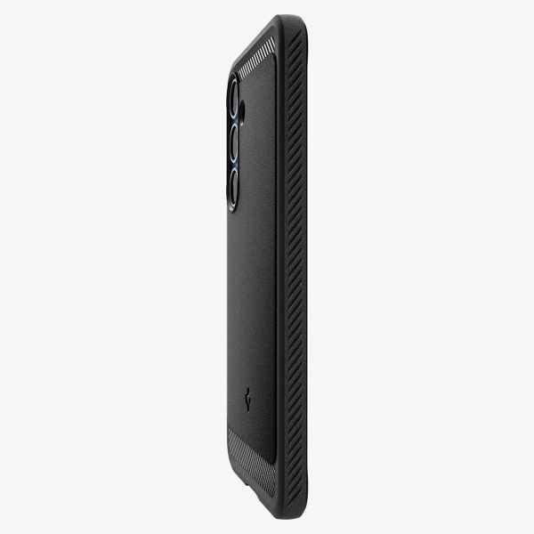 Spigen Cover Rugged Armor con MagSafe Samsung Galaxy S25 Plus - Matte Black