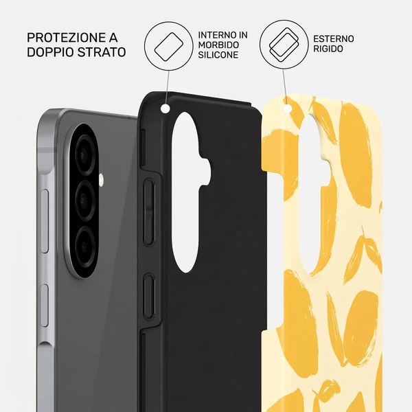 Burga Cover Posteriore Resistente Samsung Galaxy A57 (5G) - Lemon Tart
