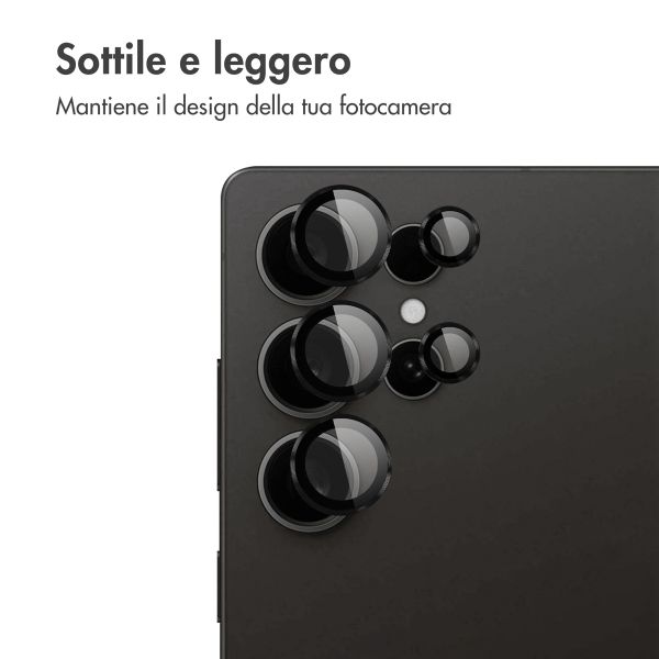 imoshion 2 Pack protezione lente fotocamera Samsung Galaxy S25 Ultra - Nero