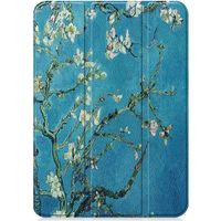 imoshion Cover Trifold Design Apple iPad 11 (2025) 11 pollici A16 / iPad 10 (2022) 10.9 pollici - Green Plant