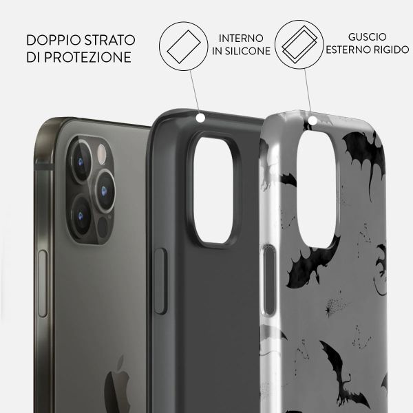 Burga Cover Posteriore Resistente con MagSafe Apple iPhone 12 (Pro) - Draco