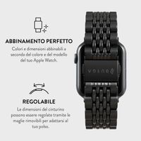 Burga Cinturino in acciaio Apple Watch | 38/40/41/42 mm - Nero