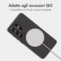 imoshion Cover posteriore Color con Thin MagSafe Ring Samsung Galaxy S26 Ultra - Nero