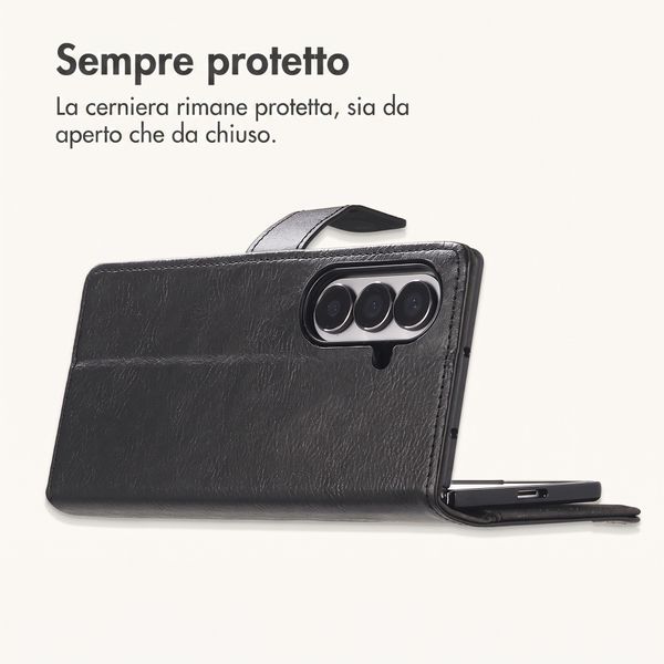 imoshion Cover a libro di Lusso Samsung Galaxy Z Fold 8 Ultra - Nero
