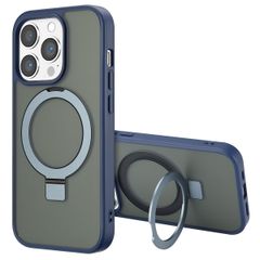 Accezz Cover con anello e supporto con MagSafe Apple iPhone 14 Pro - Blu