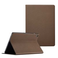 Selencia Cover Riva Samsung Galaxy Tab A9 Plus - Mocha Brown