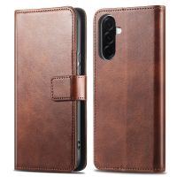 imoshion Cover a libro di Lusso Samsung Galaxy A36 - Marrone scuro