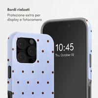 Selencia Cover posteriore Vivid con MagSafe Apple iPhone 16 Pro Max - Happy Dots Digital Sky