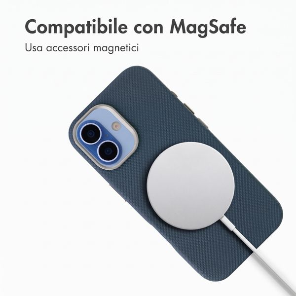 Accezz Cover Mesh con MagSafe Apple iPhone 17 - Blu scuro
