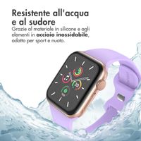 imoshion Cinturino in silicone⁺ Apple Watch | 38/40/41/42 mm - Taglia S/M - Lilla