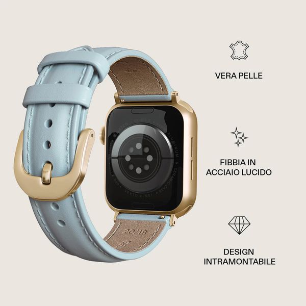 Burga Cinturino in vera pelle Apple Watch | 38/40/41/42 mm - Dream / Gold
