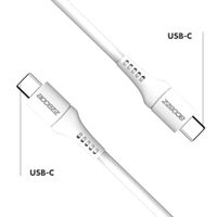Accezz Cavo USB-C a USB-C – 2 metri – Bianco