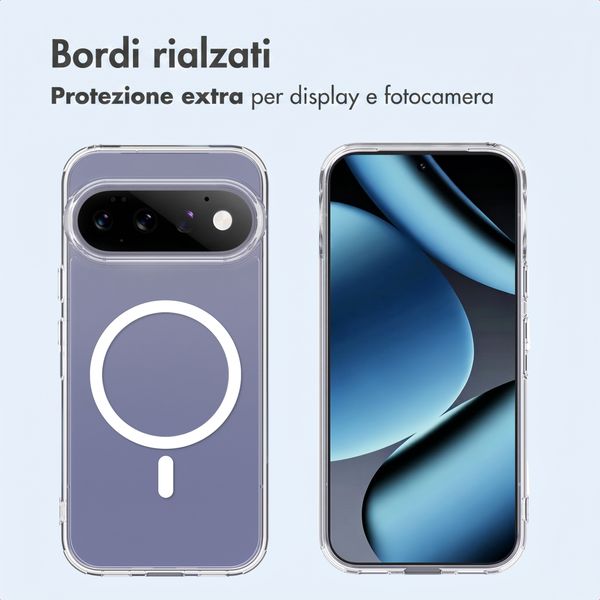 imoshion Cover posteriore protettiva con MagSafe Google Pixel 11 Pro - Trasparente