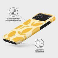 Burga Cover Posteriore Resistente con MagSafe Apple iPhone 17 Pro Max - Lemon Tart