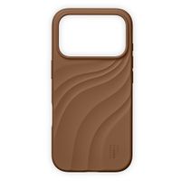 iDeal of Sweden Custodia Soft Swirl Silicone MagSafe Apple iPhone 17 Pro Max - Salted Caramel