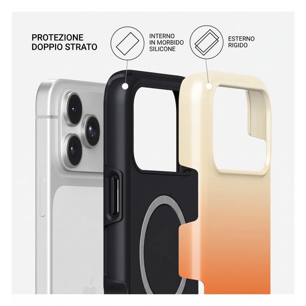 Burga Cover Posteriore Resistente con MagSafe Apple iPhone 18 Pro - Slow Burn