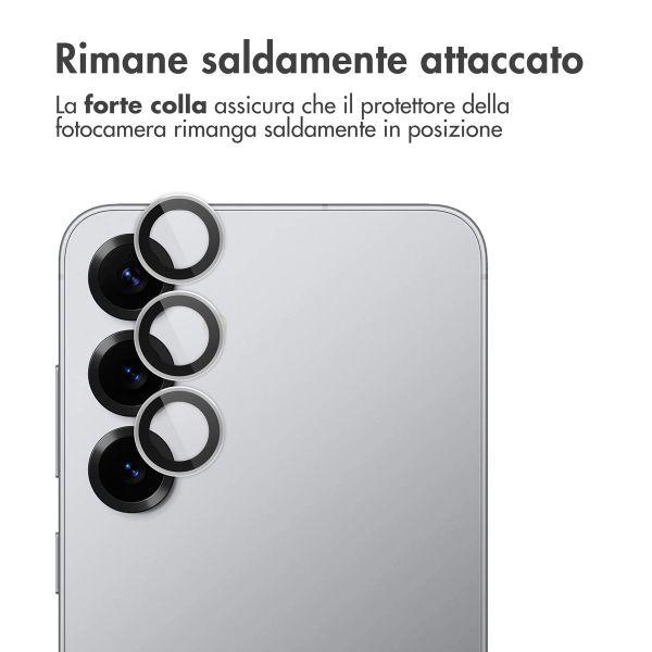 imoshion 2 Pack protezione lente fotocamera Samsung Galaxy S25 - Silver Shadow
