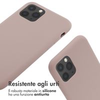 imoshion Cover in Silicone con Cordino Apple iPhone 11 Pro - Sand Pink