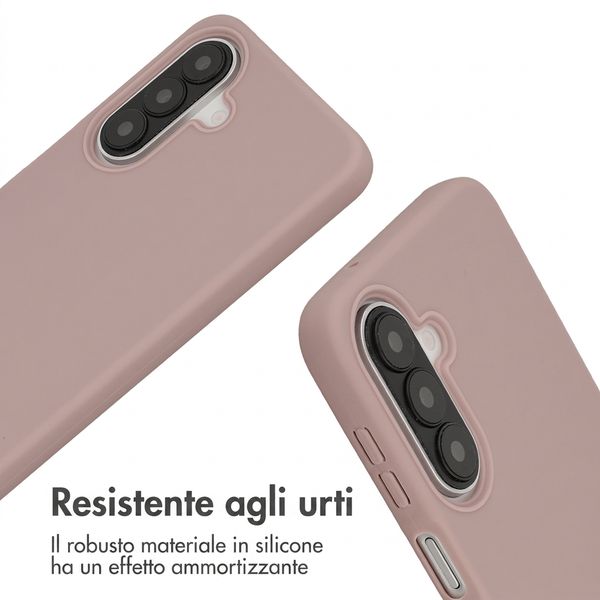 imoshion Cover in Silicone con Cordino Samsung Galaxy A27 (5G) - Sand Pink