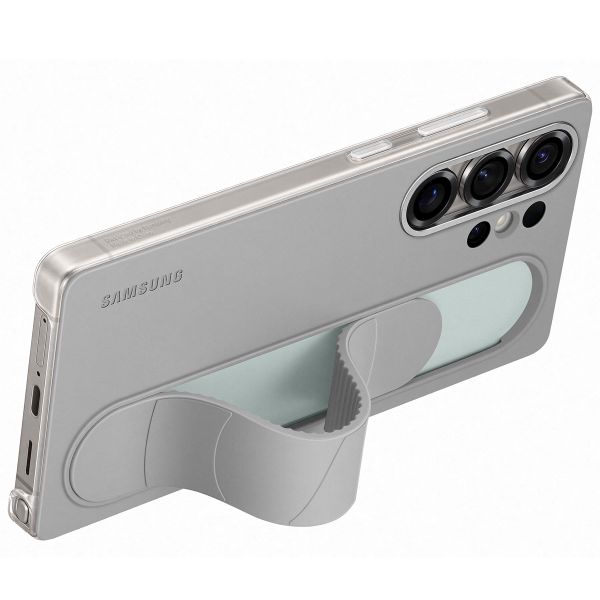 Samsung Cover Originale con Supporto a Impugnatura Samsung Galaxy S25 Ultra - Grigio