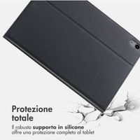 Accezz Cover Tablet Classica Apple iPad 11 (2025) 11 pollici A16 / iPad 10 (2022) 10.9 pollici - Nero