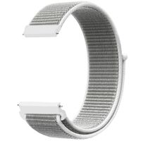 imoshion Cinturino in nylon Samsung Galaxy Watch 4 / 5 / 6 / 7 / FE (20 mm) - Bianco