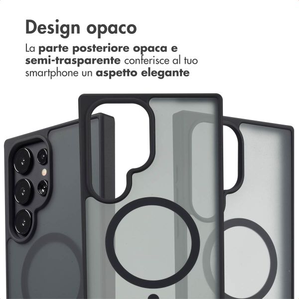 imoshion Cover posteriore Color Guard con MagSafe Samsung Galaxy S24 Ultra - Nero