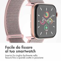 imoshion Cinturino in nylon Apple Watch | 44/45/46/49 mm - Sand Pink