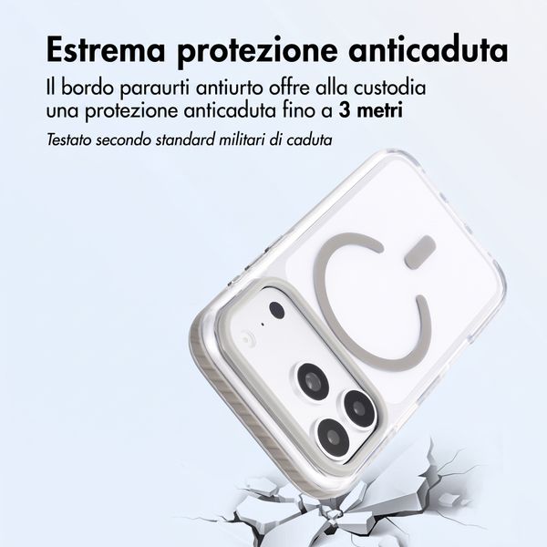 imoshion Cover Combat MagSafe Apple iPhone 18 Pro Max / 17 Pro Max - Grigio