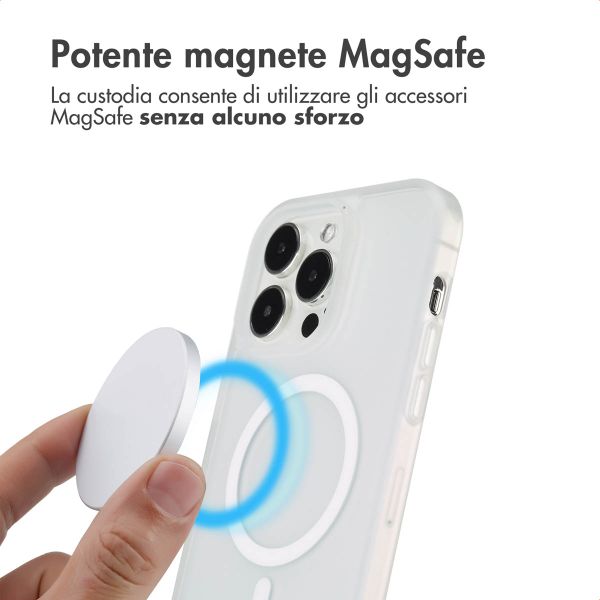 imoshion Cover posteriore Color Guard con MagSafe Apple iPhone 14 Pro Max - Bianco