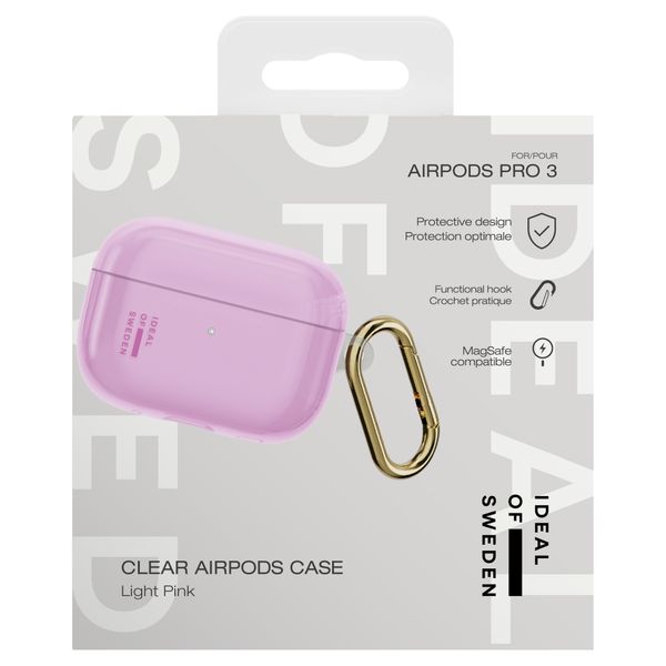 iDeal of Sweden Custodia Clear Apple Airpods Pro 3 - Light Pink