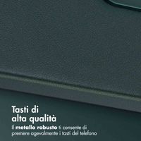 Accezz Cover in Pelle con MagSafe Samsung Galaxy A36 / A56 - Cedar Green
