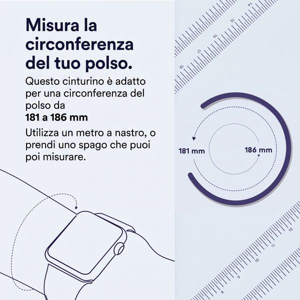 Apple Cinturino Solo intrecciato Apple Watch | 44/45/46/49 mm - Taglia 9 - Raspberry