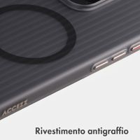 Accezz Cover Lite con MagSafe | Fluted | Apple iPhone 16 Pro Max - Grigio