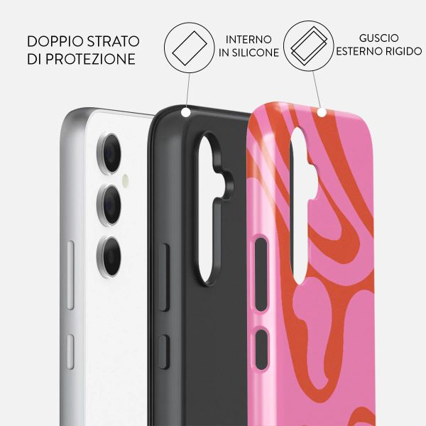 Burga Cover Posteriore Resistente Samsung Galaxy A55 - Ride the Wave