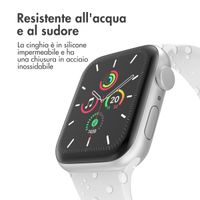 imoshion Cinturino in silicone⁺ Apple Watch | 38/40/41/42 mm - Taglia S/M - Bianco