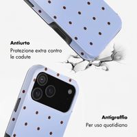 Selencia Cover Posteriore Vivid Apple iPhone 17 Pro Max - Happy Dots Digital Sky
