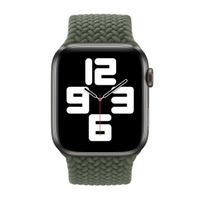 Apple Cinturino Solo intrecciato Apple Watch | 44/45/46/49 mm - Taglia 4 - Inverness Green
