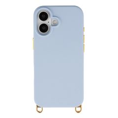 Selencia Cover posteriore Rivièra con MagSafe con ganci rimovibili Apple iPhone 17 - Powder Blue