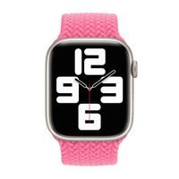 Apple Cinturino Solo intrecciato Apple Watch | 38/40/41/42 mm - Taglia 2 - Flamingo