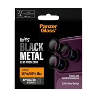 PanzerGlass Hoops Optic Rings Protezione fotocamera Apple iPhone 18 Pro (Max) - Black