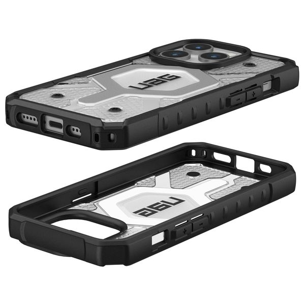 UAG Cover Posteriore Pathfinder con MagSafe Apple iPhone 15 Pro - Ice Clear