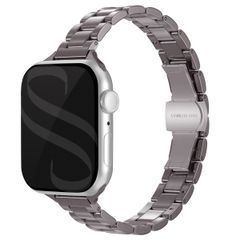 Selencia Cinturino sottile in acciaio a maglie Apple Watch | 38/40/41/42 mm - Argento